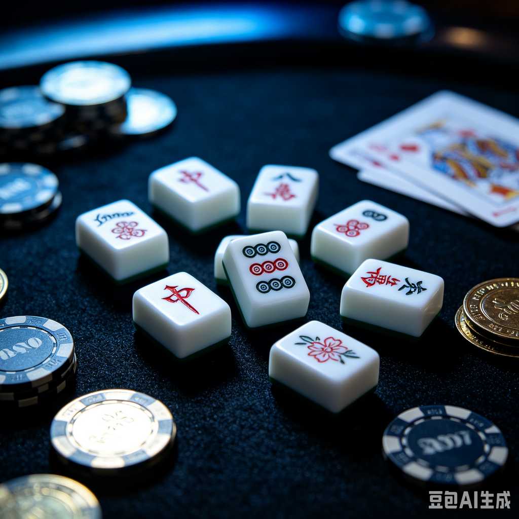 transparent acrylic mahjong set