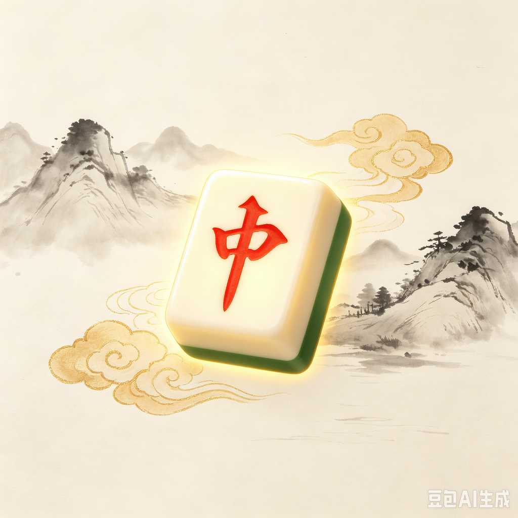 classic text mahjong set