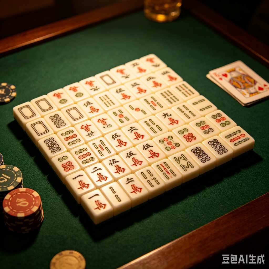 premium mahjong tile set